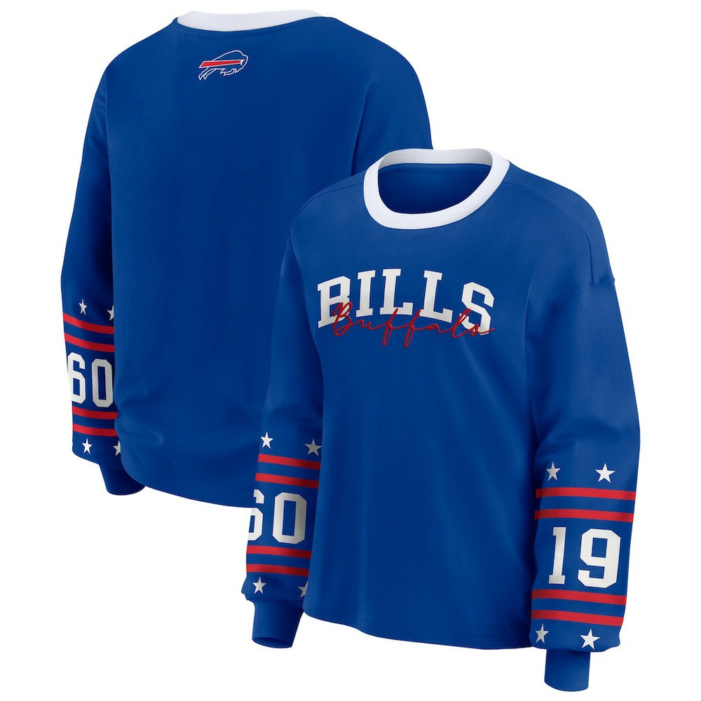 NFL Buffalo Bills WEAR by Erin Andrews Women's Sport Long-Sleeve T-Shirt