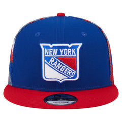 New York Rangers New Era Camo Meshback 9FIFTY Snapback Hat