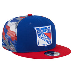 New York Rangers New Era Camo Meshback 9FIFTY Snapback Hat