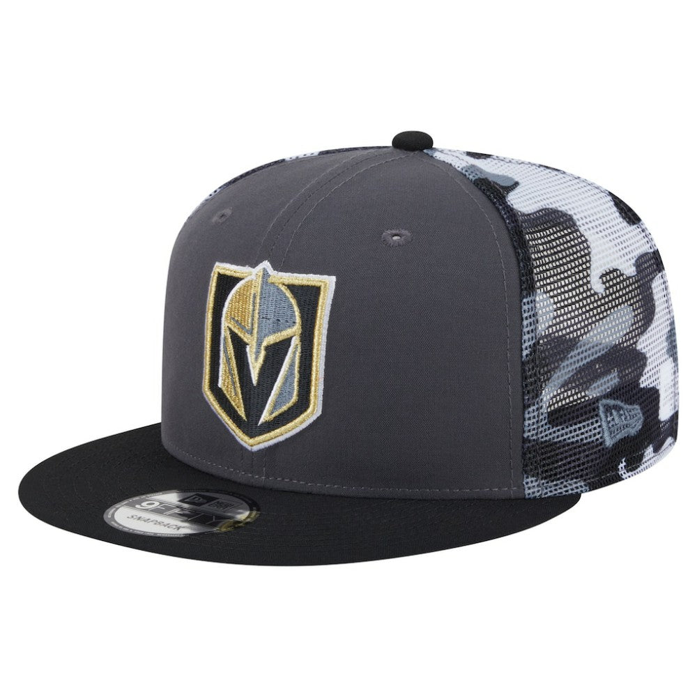 Vegas Golden Knights New Era Camo Meshback 9FIFTY Snapback Hat