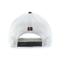 San Francisco Giants Fairway Trucker Adjustable Hat - Black/White | 47 brand