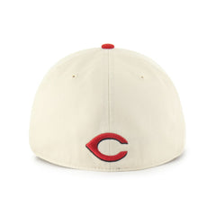 Cincinnati Reds Crosstown Franchise Fitted Hat - Natural | 47 brand