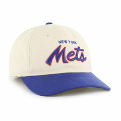 New York Mets Crosstown Franchise Fitted Hat - Natural | 47 brand