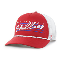 Philadelphia Phillies Brrr Downburst Mesh Hitch Adjustable Hat - Red | 47 brand