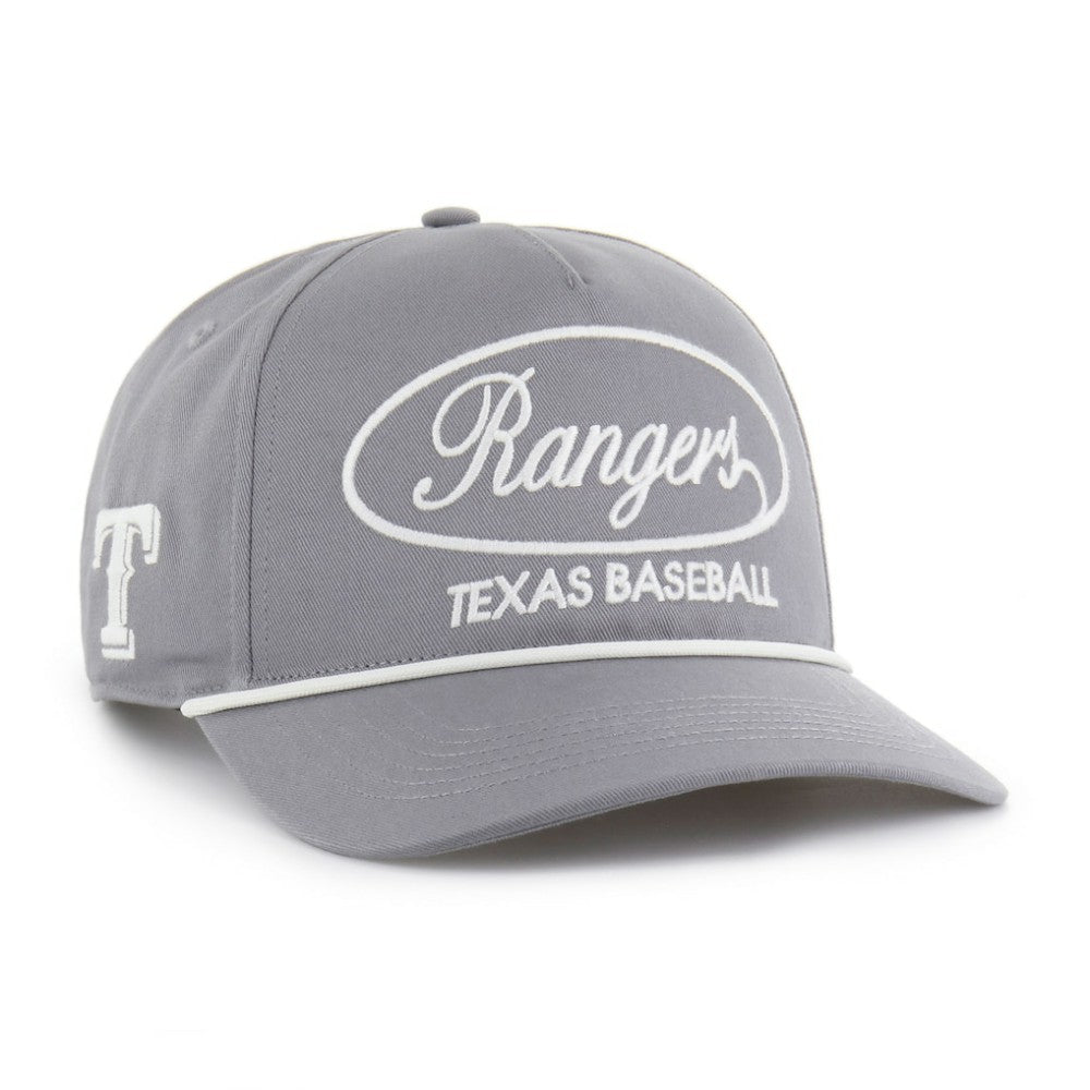 Texas Rangers Foundational Hitch Adjustable Hat - Gray | 47 brand