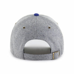 Los Angeles Dodgers Golden Age Wool Clean Up Adjustable Hat - Gray/Royal | 47 brand
