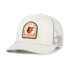 Baltimore Orioles Gravestone Adjustable Trucker Hat - Cream | 47 brand