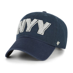 New York Yankees Women's Zoey Clean Up Adjustable Hat - Navy | 47 brand