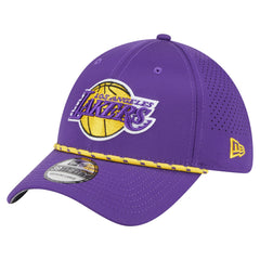 Los Angeles Lakers Featherweight Poly Rope Flex 39Thirty Hat - Purple | New Era cheap