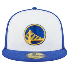 Golden State Warriors Repeat 59Fifty Fitted Hat sale - White/Royal | New Era sale