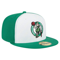 Boston Celtics Repeat 59Fifty Fitted Hat - White/Kelly Green | New Era for sale