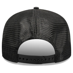Boston Celtics Quilted 9SEVENTY Trucker Adjustable Hat - Black | New Era sale