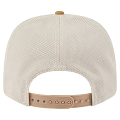 Boston Celtics Two-Tone 9SEVENTY Adjustable Trucker Hat - Tan/Light Brown | New Era online