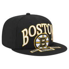 Boston Bruins New Era Oversized Vintage Arch 59Fifty Fitted Hat