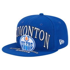 Edmonton Oilers New Era Oversized Vintage Arch 59Fifty Fitted Hat