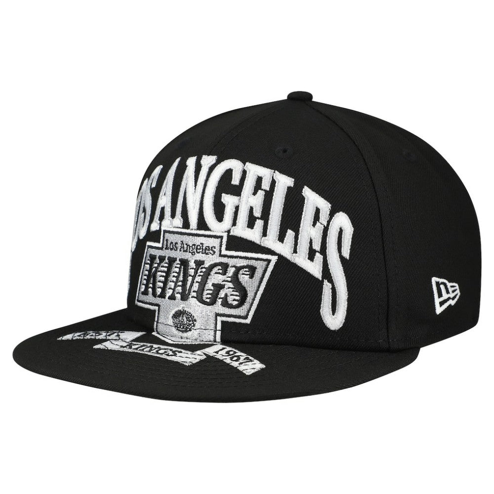 Los Angeles Kings New Era Oversized Vintage Arch 59Fifty Fitted Hat