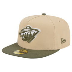 Minnesota Wild New Era Color Pack Two-Tone 59FIFTY A-Frame Fitted Hat