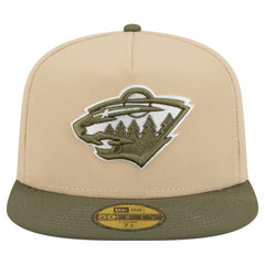 Minnesota Wild New Era Color Pack Two-Tone 59FIFTY A-Frame Fitted Hat