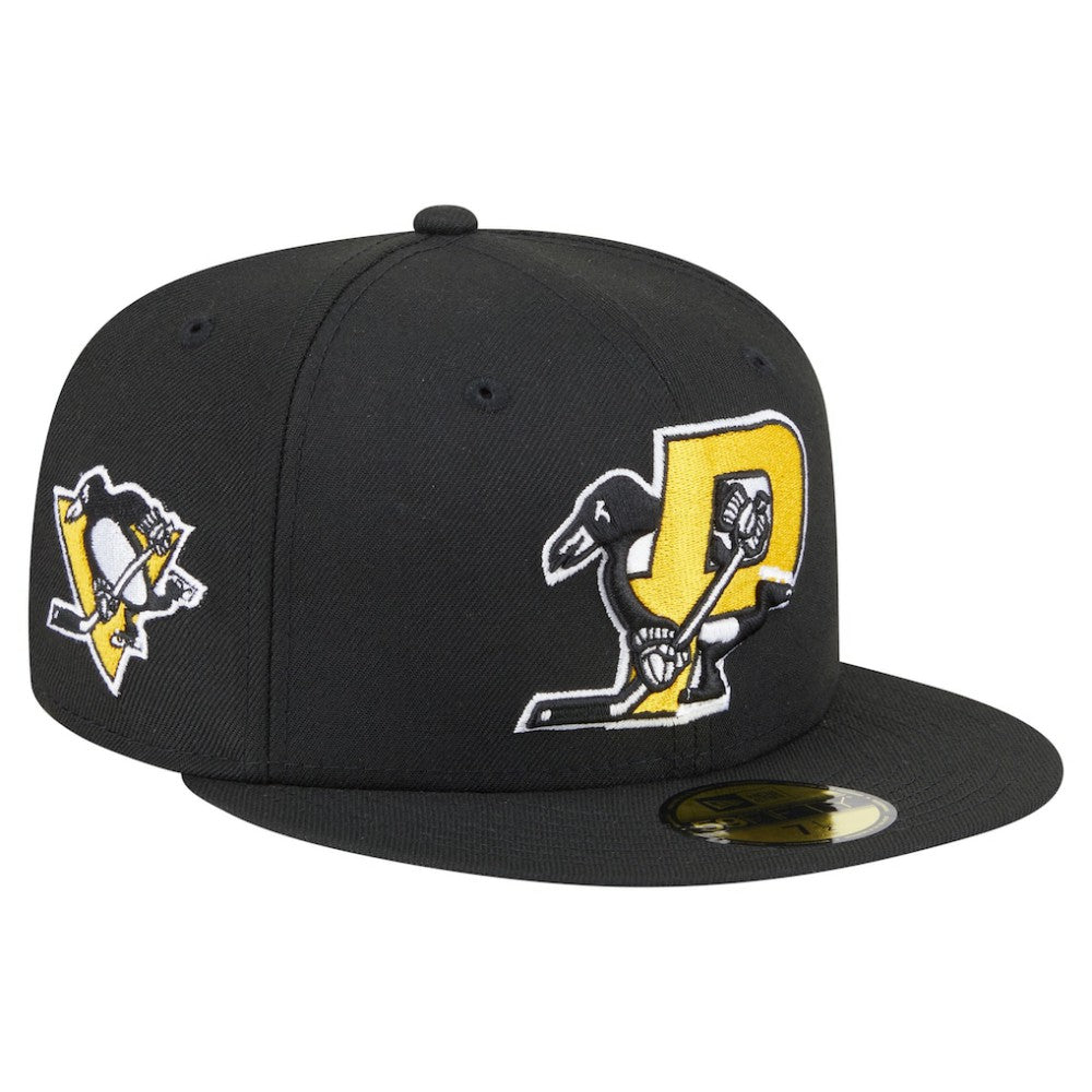 Pittsburgh Penguins New Era Deceptor 59FIFTY Fitted Hat