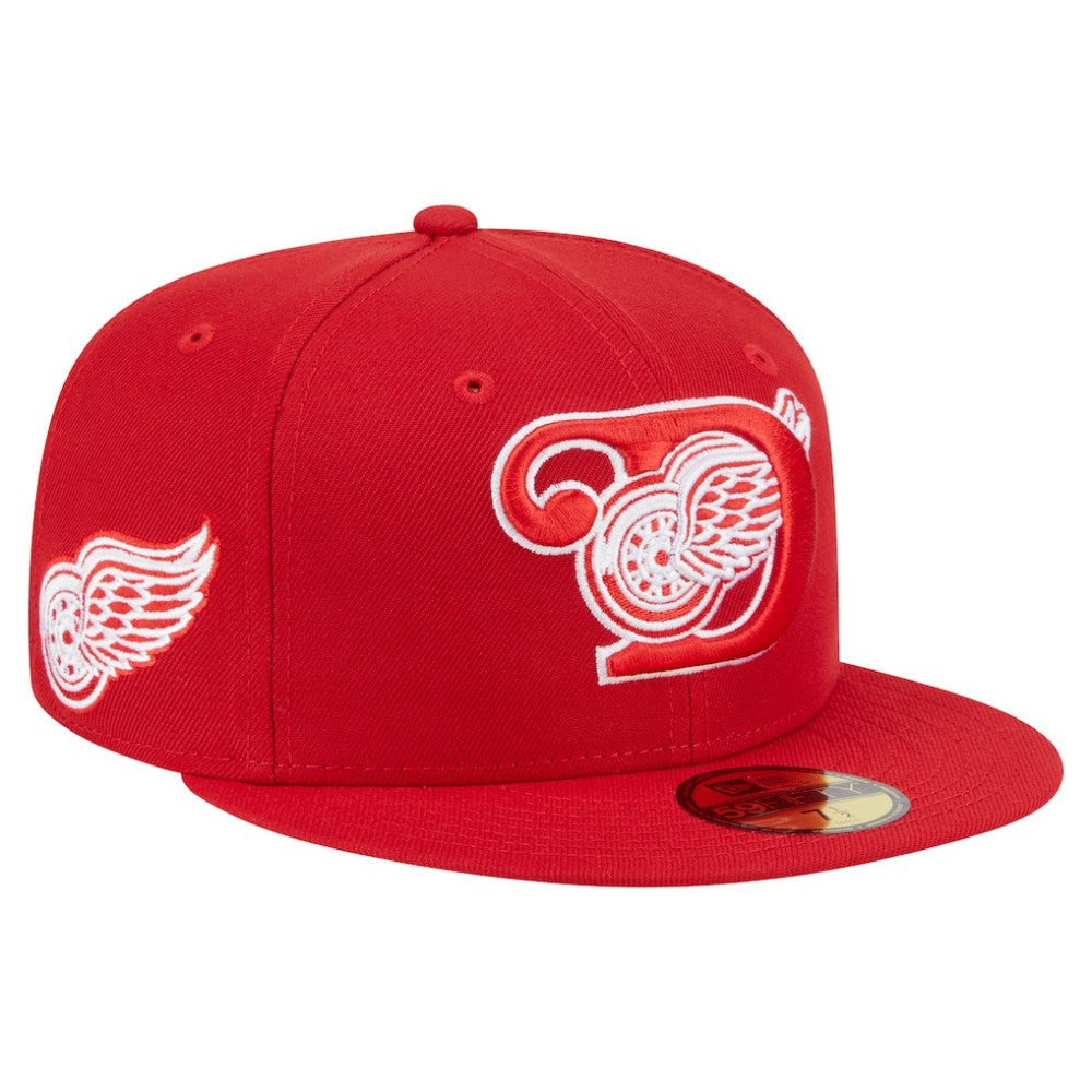 Detroit Red Wings New Era Deceptor 59FIFTY Fitted Hat