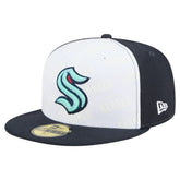 Seattle Kraken New Era Repeat Two-Tone 59FIFTY Fitted Hat