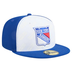 New York Rangers New Era Repeat Two-Tone 59FIFTY Fitted Hat