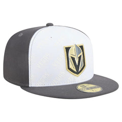 Vegas Golden Knights New Era Repeat Two-Tone 59FIFTY Fitted Hat