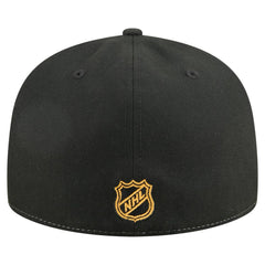 Boston Bruins New Era Repeat Two-Tone 59FIFTY Fitted Hat