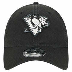 Pittsburgh Penguins New Era Stamp Fabric Applique 9TWENTY Adjustable Hat