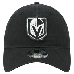 Vegas Golden Knights New Era Stamp Fabric Applique 9TWENTY Adjustable Hat