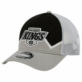 Los Angeles Kings New Era Hockey Sock 9FORTY A-Frame M-Crown Adjustable Trucker Hat