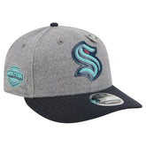 Seattle Kraken New Era Wool Pin Low Profile 9FIFTY Snapback Hat