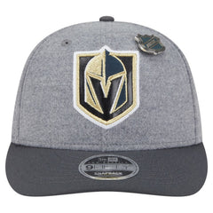 Vegas Golden Knights New Era Wool Pin Low Profile 9FIFTY Snapback Hat