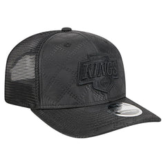 Los Angeles Kings New Era Quilted Nylon 9SEVENTY Adjustable Trucker Hat