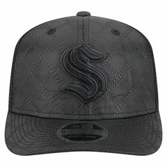 Seattle Kraken New Era Quilted Nylon 9SEVENTY Adjustable Trucker Hat