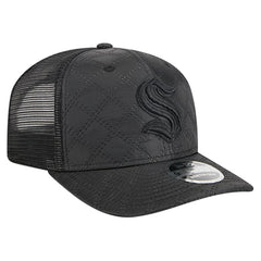 Seattle Kraken New Era Quilted Nylon 9SEVENTY Adjustable Trucker Hat