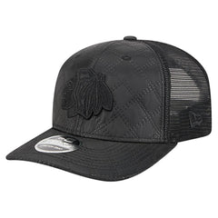 Chicago Blackhawks New Era Quilted Nylon 9SEVENTY Adjustable Trucker Hat