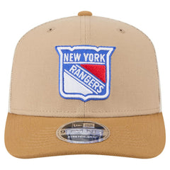 New York Rangers New Era Two-Tone Trucker 9SEVENTY Stretch Snap Adjustable Hat