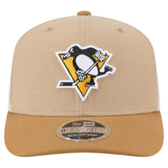 Pittsburgh Penguins New Era Two-Tone Trucker 9SEVENTY Stretch Snap Adjustable Hat