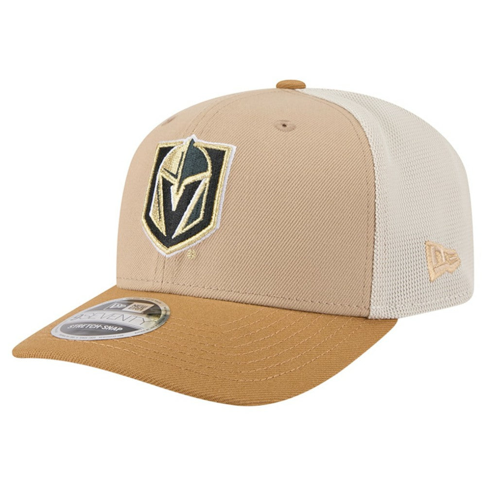 Vegas Golden Knights New Era Two-Tone Trucker 9SEVENTY Stretch Snap Adjustable Hat