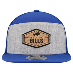 NFL Buffalo Bills Cork Split Panel 9FIFTY Trucker Snapback Hat