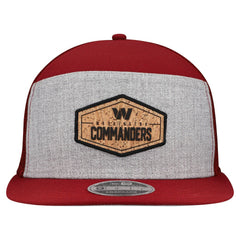 NFL Washington Commanders Cork Split Panel 9FIFTY Trucker Snapback Hat