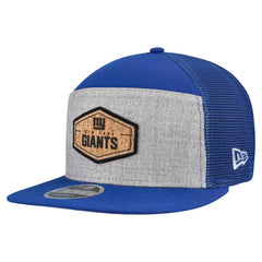 NFL New York Giants Cork Split Panel 9FIFTY Trucker Snapback Hat