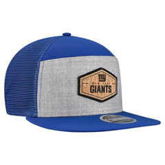 NFL New York Giants Cork Split Panel 9FIFTY Trucker Snapback Hat
