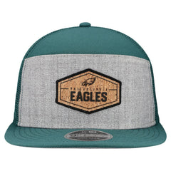 NFL Philadelphia Eagles Cork Split Panel 9FIFTY Trucker Snapback Hat