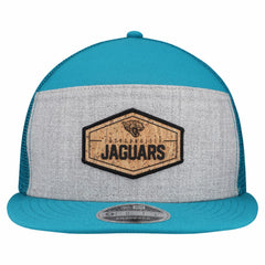 NFL Jacksonville Jaguars Cork Split Panel 9FIFTY Trucker Snapback Hat
