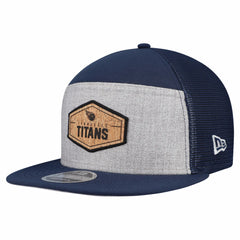 NFL Tennessee Titans Cork Split Panel 9FIFTY Trucker Snapback Hat