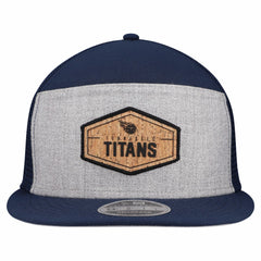NFL Tennessee Titans Cork Split Panel 9FIFTY Trucker Snapback Hat
