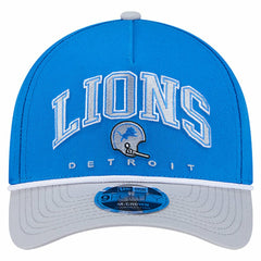 NFL Detroit Lions Throwback Arch COOLERA 9FORTY A-Frame M-Crown Adjustable Hat