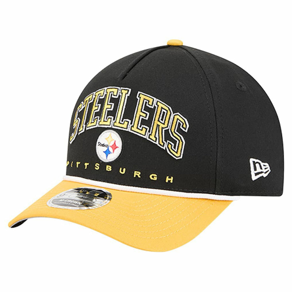 NFL Pittsburgh Steelers Arch COOLERA 9FORTY A-Frame M-Crown Adjustable Hat
